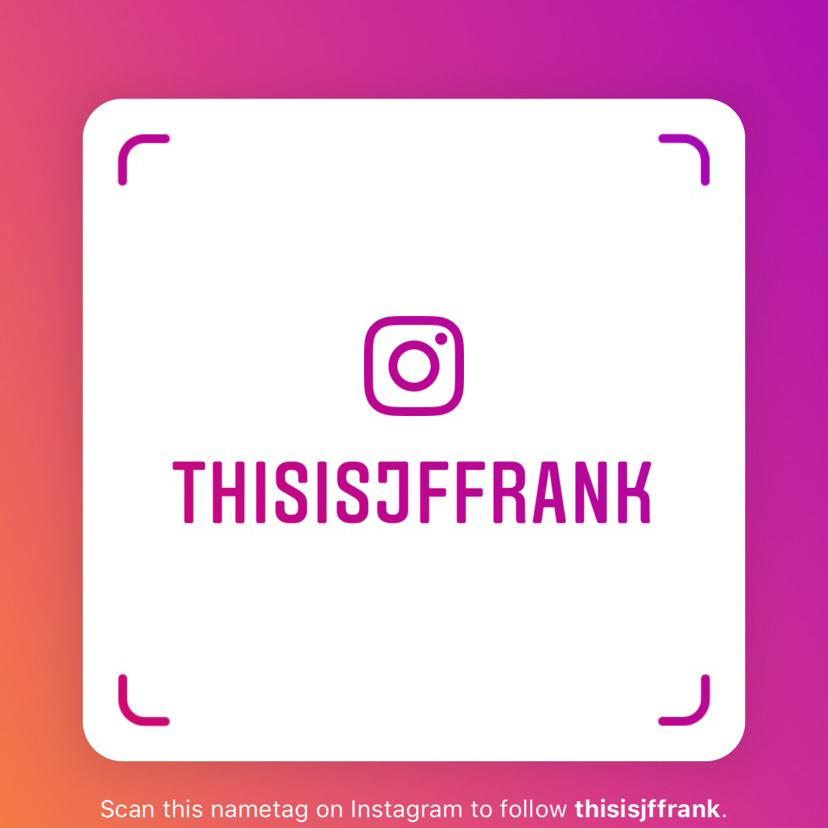 j f Frank Foto Instagram name tag